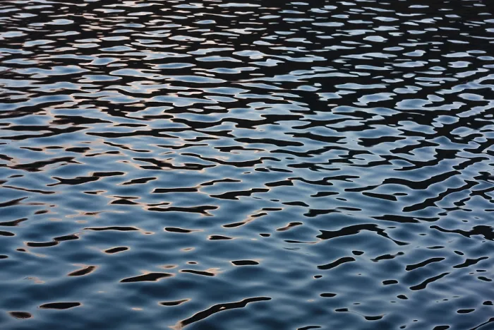 Framed Print : East Greenland Water Surface Reflection Print