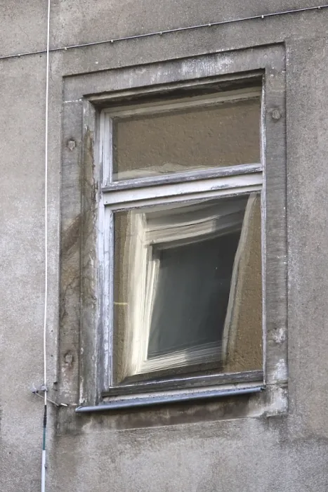Framed Print : Reflection of a Window in a Window, Germany Print