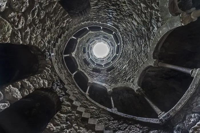 Framed Print : The Reverse Tower, Quinta da Regaleira Print Framed Print : The Reverse Tower, Quinta da Regaleira Print