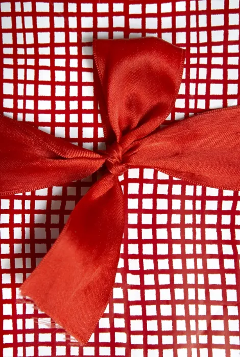 Framed Print : Decorative Ribbons on a Gift Print Framed Print : Decorative Ribbons on a Gift Print