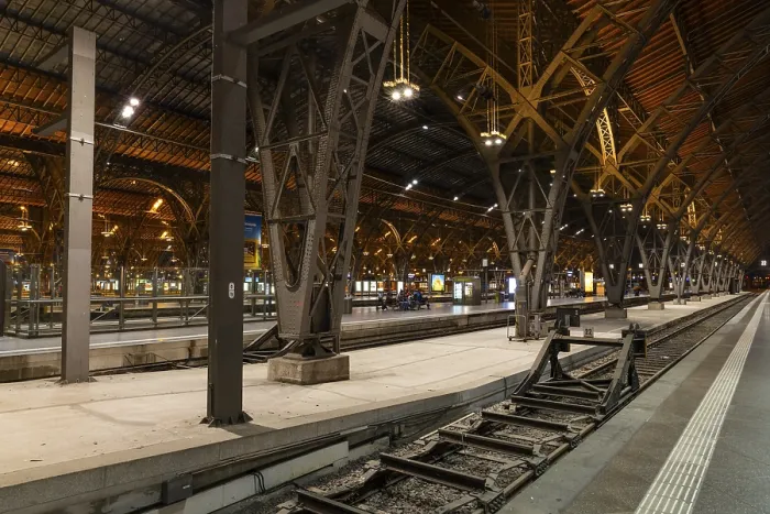 Framed Print : Riveted Iron Framework Print, Leipzig Railway Station Framed Print : Riveted Iron Framework Print, Leipzig Railway Station