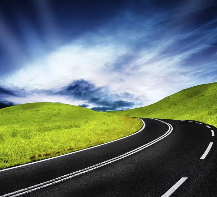 Framed Print : Road Print by ImageBROKER