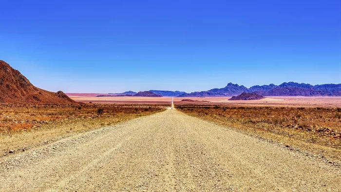 Framed Print : Namibian Desert Road Print Framed Print : Namibian Desert Road Print