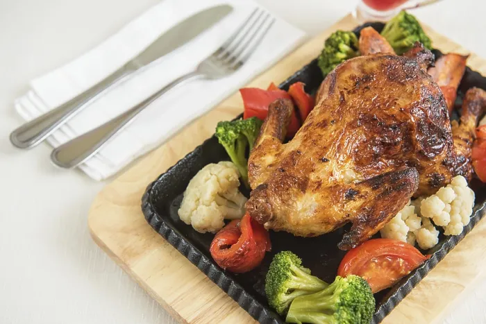 Framed Print : Roasted Chicken with Vegetables Print Framed Print : Roasted Chicken with Vegetables Print