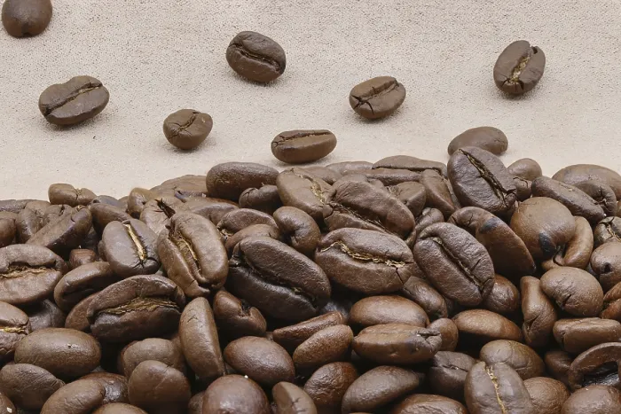 Framed Print : Roasted Coffee Beans Print