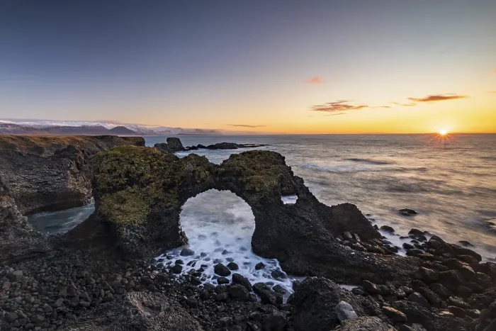Framed Print : Rock Structure Print, Arnarstapi Coast, West Iceland Framed Print : Rock Structure Print, Arnarstapi Coast, West Iceland