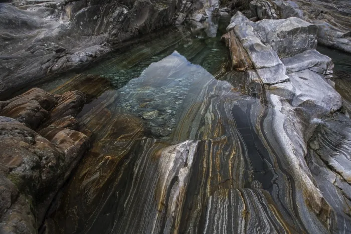 Framed Print : Verzasca River Rocks Print, Switzerland Framed Print : Verzasca River Rocks Print, Switzerland