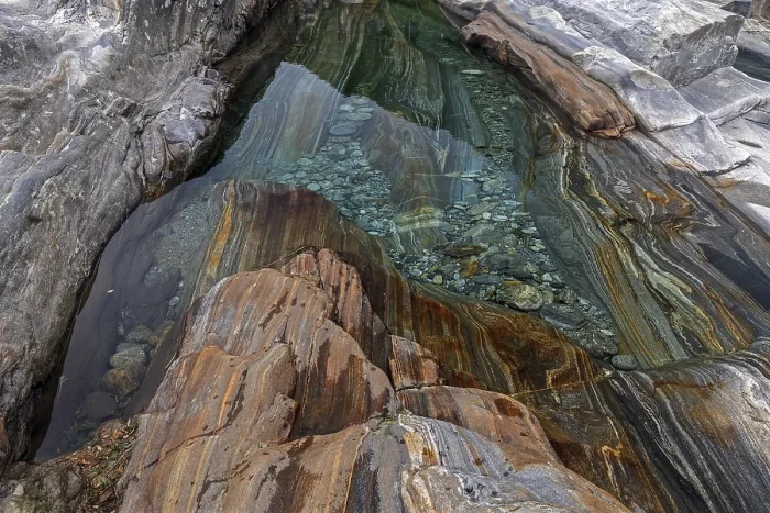 Framed Print : Verzasca River Rocks Print, Switzerland Framed Print : Verzasca River Rocks Print, Switzerland