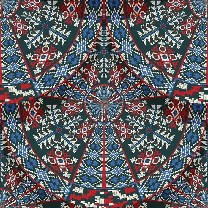 Framed Print : Traditional Romanian Embroidery Print Pattern Framed Print : Traditional Romanian Embroidery Print Pattern
