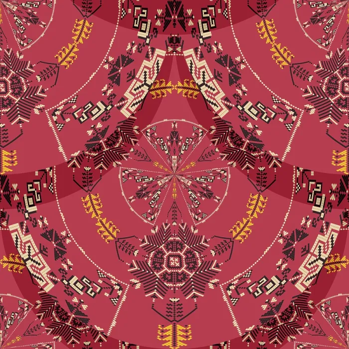 Framed Print : Romanian Embroidery Seamless Print Pattern Framed Print : Romanian Embroidery Seamless Print Pattern