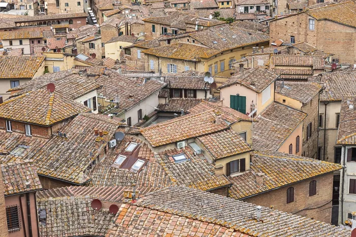 Framed Print : Above the rooftops in Siena Historic Centre Print Framed Print : Above the rooftops in Siena Historic Centre Print