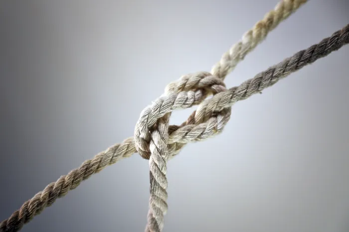 Framed Print : Two Ropes Joint Print Framed Print : Two Ropes Joint Print