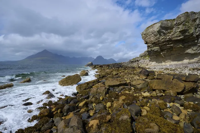 Framed Print : Elgol Beach, Isle of Skye Print Framed Print : Elgol Beach, Isle of Skye Print
