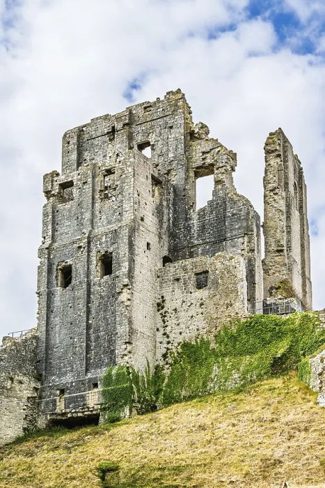 Framed Print : Ruins of Corfe Castle, Dorset Print Framed Print : Ruins of Corfe Castle, Dorset Print