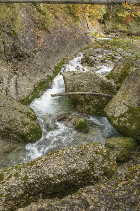 Framed Print : A Rushing Stream Print, Oberstaufen, Bavaria Framed Print : A Rushing Stream Print, Oberstaufen, Bavaria