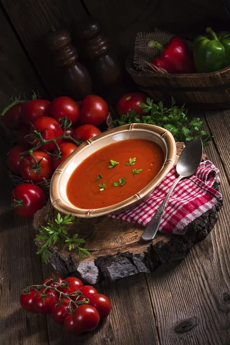 Framed Print : Rustic Tomato Soup Print Framed Print : Rustic Tomato Soup Print