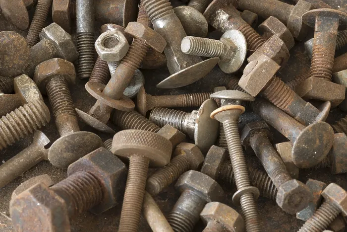 Framed Print : Rusty Threaded Screws and Nuts Print, Bavaria, Germany Framed Print : Rusty Threaded Screws and Nuts Print, Bavaria, Germany