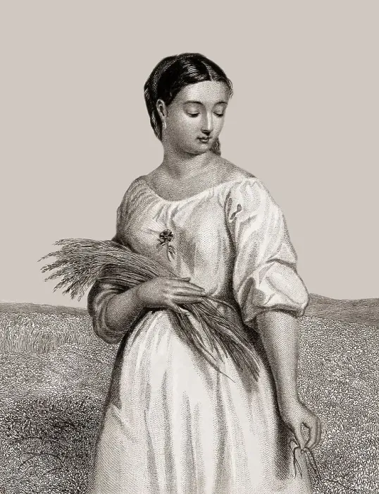 Framed Print : Ruth Book of Ruth Print