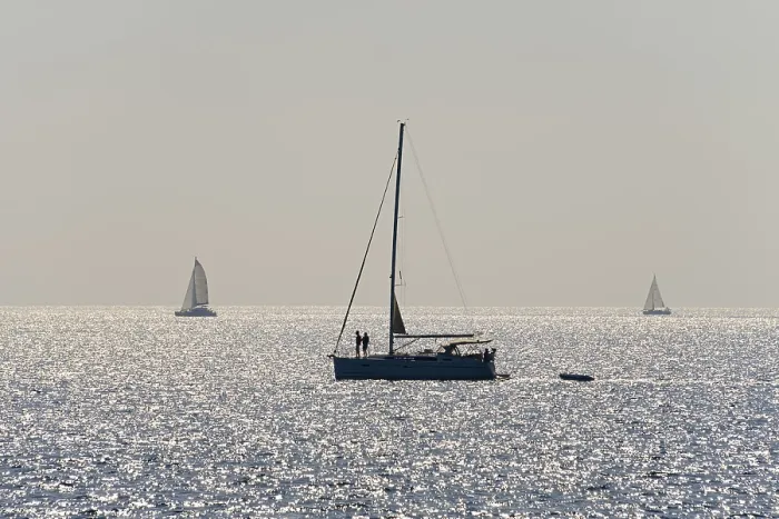 Framed Print : Sailing Ship Print, Dalmatia, Croatia Framed Print : Sailing Ship Print, Dalmatia, Croatia