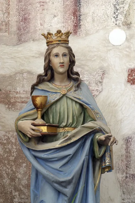 Framed Print : Saint Barbara Print - Baroque Artwork Framed Print : Saint Barbara Print - Baroque Artwork