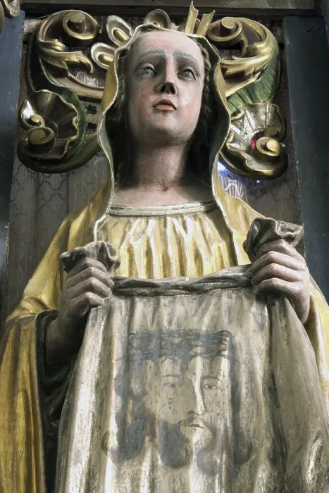Framed Print : Saint Veronica and her Veil Print Framed Print : Saint Veronica and her Veil Print