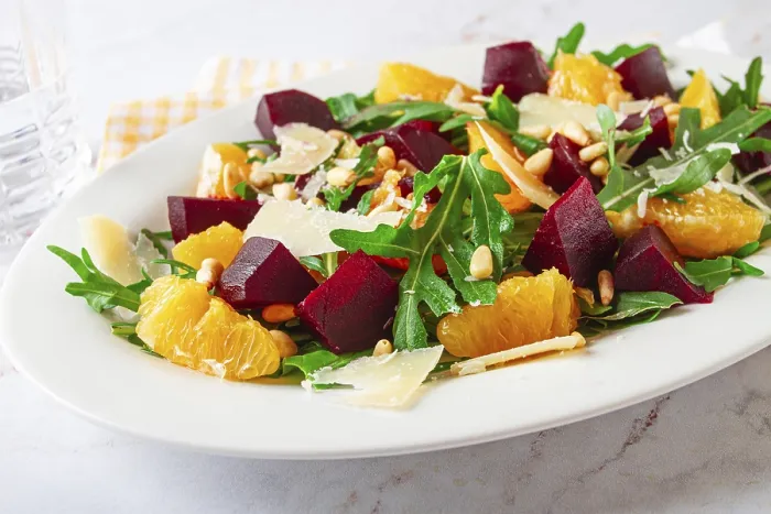 Framed Print : Beet and Arugula Salad Print Framed Print : Beet and Arugula Salad Print