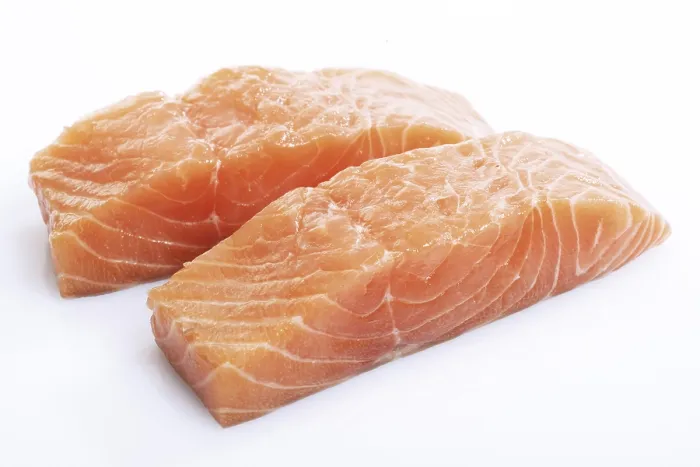 Framed Print : Two Salmon Filets Print Framed Print : Two Salmon Filets Print
