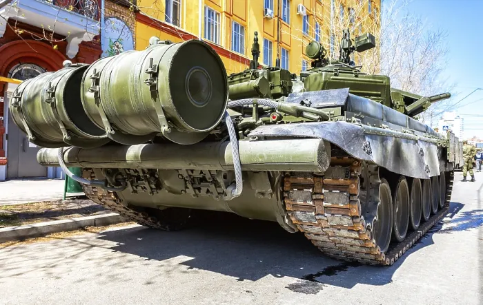 Framed Print : Samara, Russia - May 5 Print: T-72B3M Tank in Green Colors Framed Print : Samara, Russia - May 5 Print: T-72B3M Tank in Green Colors