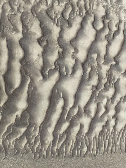 Framed Print : Namib Desert Sand Patterns Print - Aerial View Framed Print : Namib Desert Sand Patterns Print - Aerial View