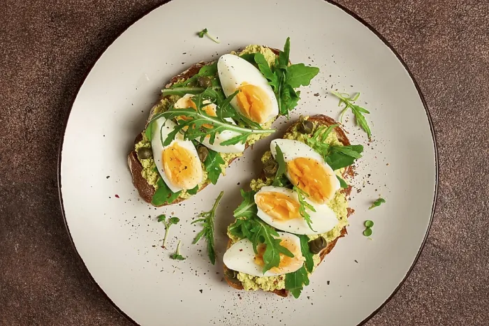 Framed Print : Homemade Breakfast Print: Avocado, Egg, and Arugula Sandwich Framed Print : Homemade Breakfast Print: Avocado, Egg, and Arugula Sandwich