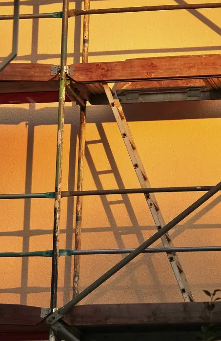 Framed Print : Scaffolding, Germany Print