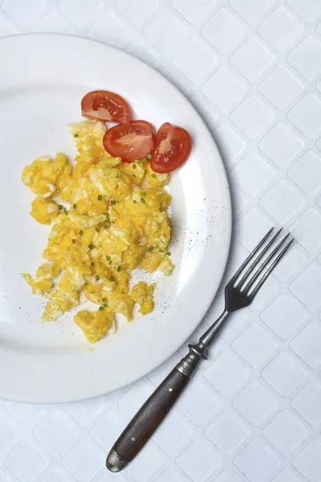 Framed Print : Scrambled Eggs and Tomatoes Print Framed Print : Scrambled Eggs and Tomatoes Print