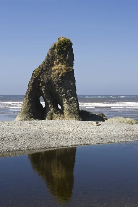 Framed Print : West Coast Sea Stack Print, Olympic Peninsula, Washington Framed Print : West Coast Sea Stack Print, Olympic Peninsula, Washington