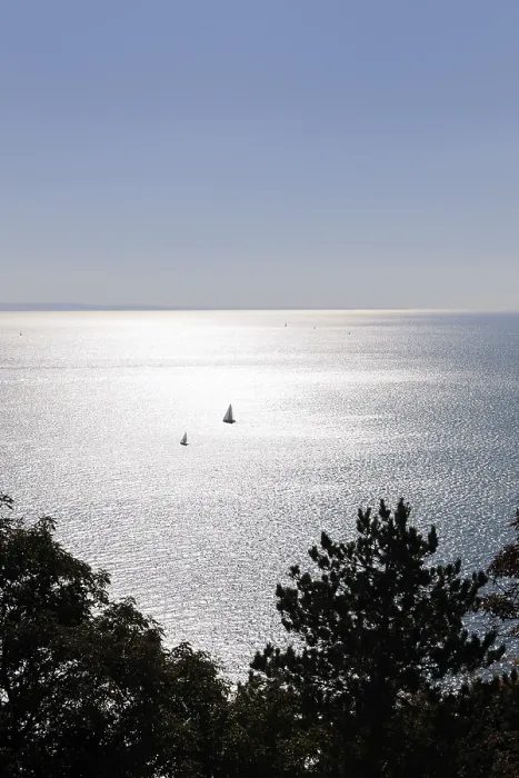 Framed Print : Duino-Aurisina Sea View Print, Italy Framed Print : Duino-Aurisina Sea View Print, Italy