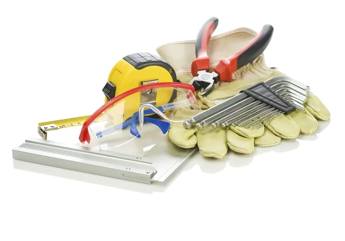 Framed Print : Set of Building Tools Print Framed Print : Set of Building Tools Print