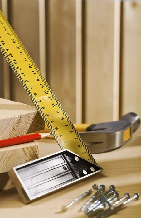 Framed Print : Set-square Ruler and Other Tools Print