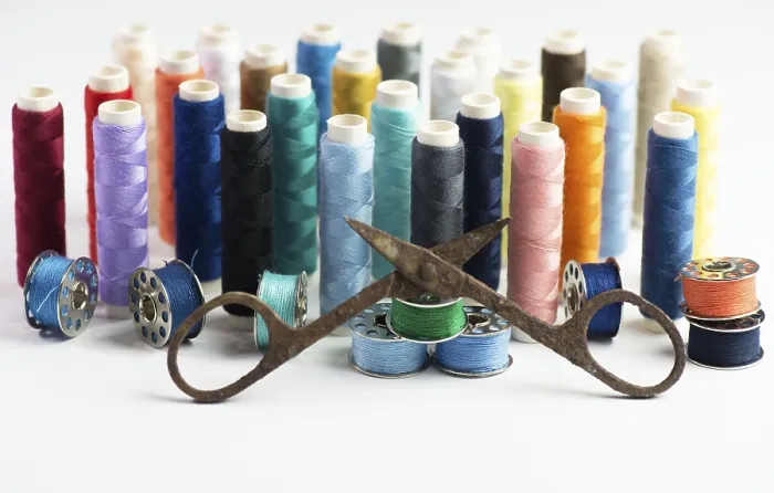 Framed Print : Sewing Thread Tailoring Print Framed Print : Sewing Thread Tailoring Print