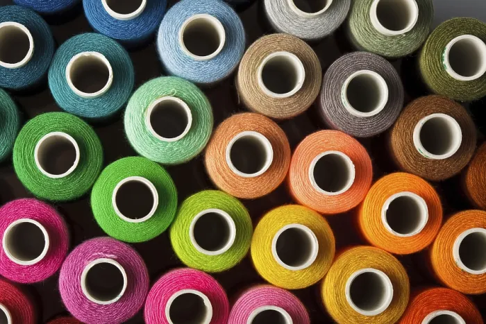 Framed Print : Multicolored Sewing Threads Print Closeup Framed Print : Multicolored Sewing Threads Print Closeup