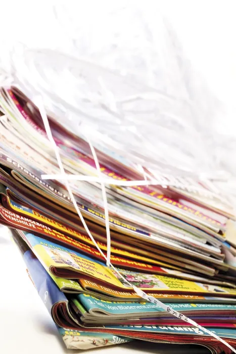 Framed Print : Shredded Paper and Magazines Print Framed Print : Shredded Paper and Magazines Print