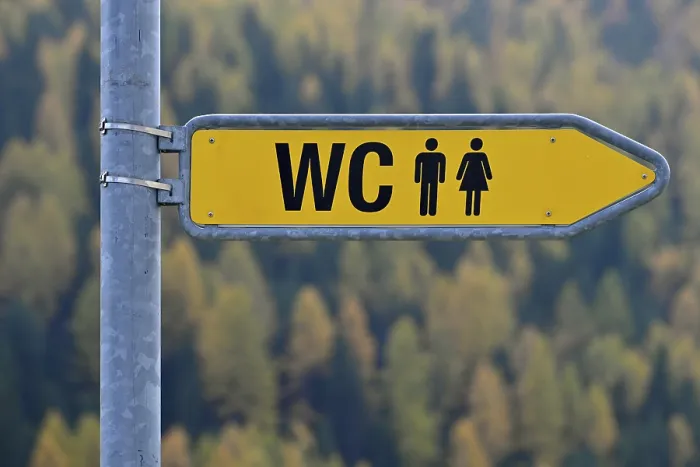 Framed Print : WC Signpost Print Framed Print : WC Signpost Print