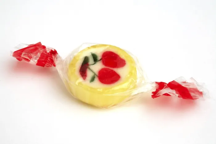 Framed Print : Cherry Single Fruit Candy Print Framed Print : Cherry Single Fruit Candy Print