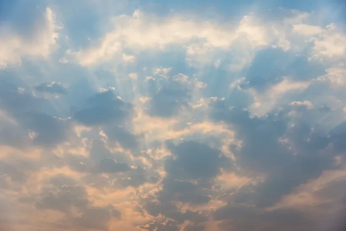 Framed Print : Dawn Sky Print with Sun Rays and Clouds Framed Print : Dawn Sky Print with Sun Rays and Clouds