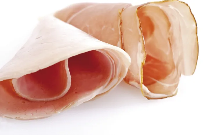 Framed Print : Sliced Ham Print - Cooked and Uncooked Framed Print : Sliced Ham Print - Cooked and Uncooked