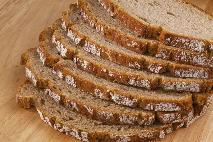 Framed Print : Dark Bread Slices Print, Austria