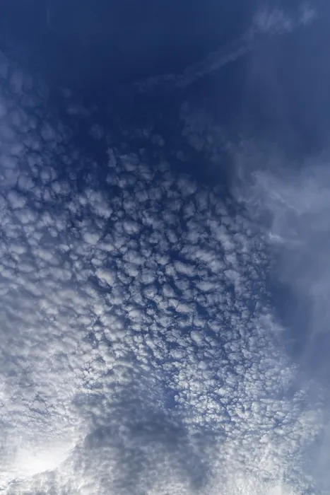 Framed Print : Small Fleecy Clouds Print, Bavaria, Germany Framed Print : Small Fleecy Clouds Print, Bavaria, Germany