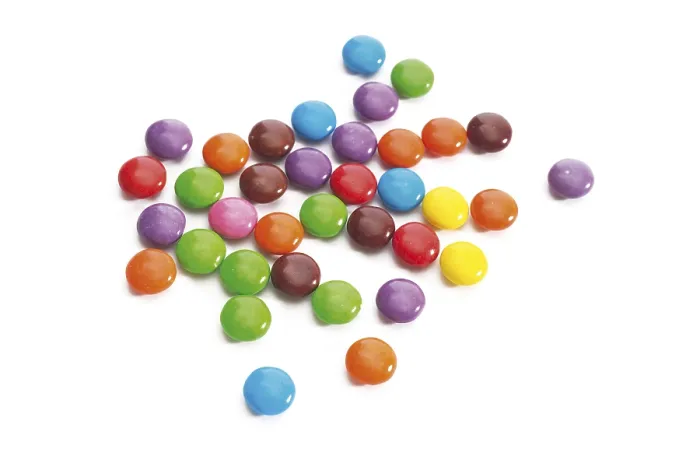 Framed Print : Smarties Print, Colorful Candy Box Framed Print : Smarties Print, Colorful Candy Box
