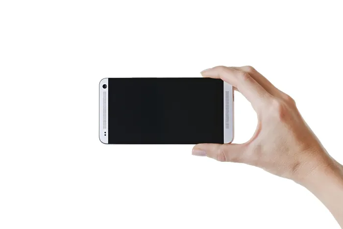 Framed Print : Smartphone with Blank Screen Print Framed Print : Smartphone with Blank Screen Print