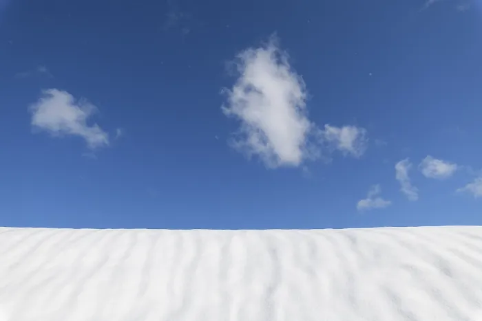 Framed Print : Snow surface with sky and cloud Print, Elmau, Germany Framed Print : Snow surface with sky and cloud Print, Elmau, Germany