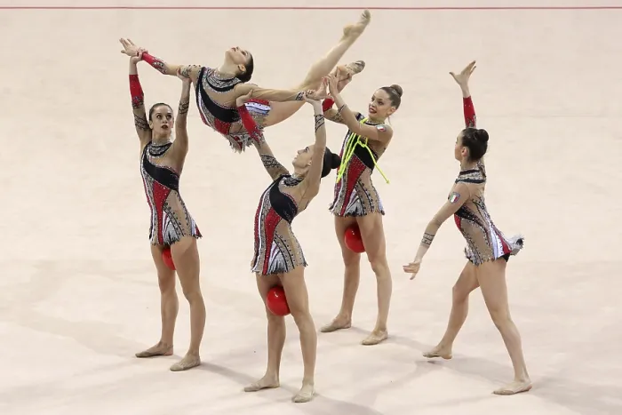 Framed Print : Rhythmic Gymnastics World Cup Sofia 2018 Print