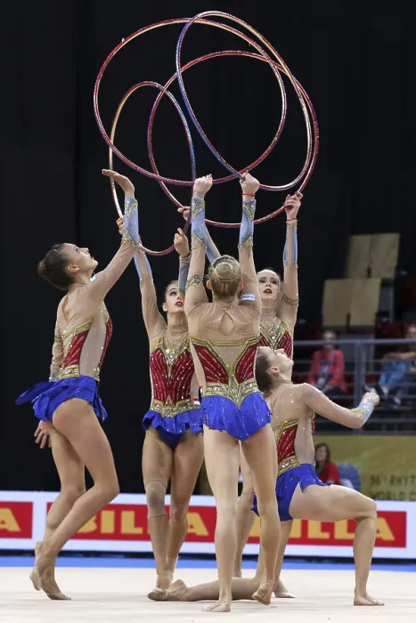 Framed Print : Rhythmic Gymnastics Print - Sofia, Bulgaria 2018 Framed Print : Rhythmic Gymnastics Print - Sofia, Bulgaria 2018